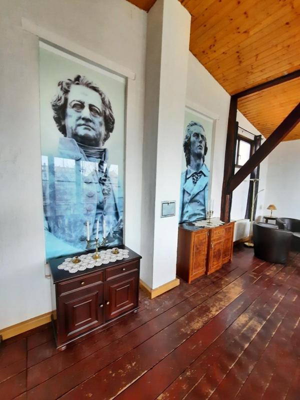 Ferienwohnung Altes Kuenstleratelier Weimar Dış mekan fotoğraf